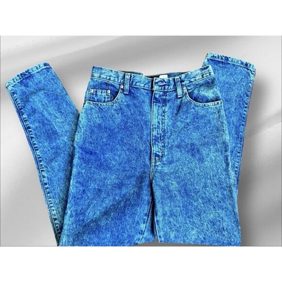 NWT Sasson Vintage Womens High Waisted Acid Wash Denim Jeans 28x29 Mom Stone 12 - Picture 15 of 15